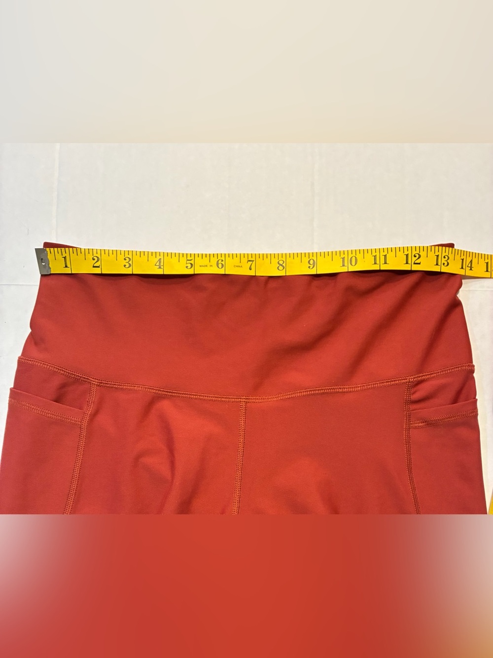 Old Navy 🟣 Size Large High Rise 8" Powersoft Bike Shorts - Picture 6 of 7